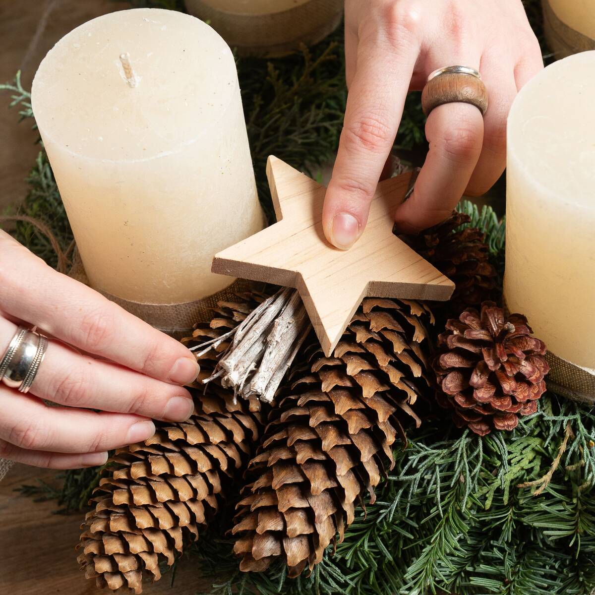 Adventskranz "Natürlicher Advent“ - Image 4