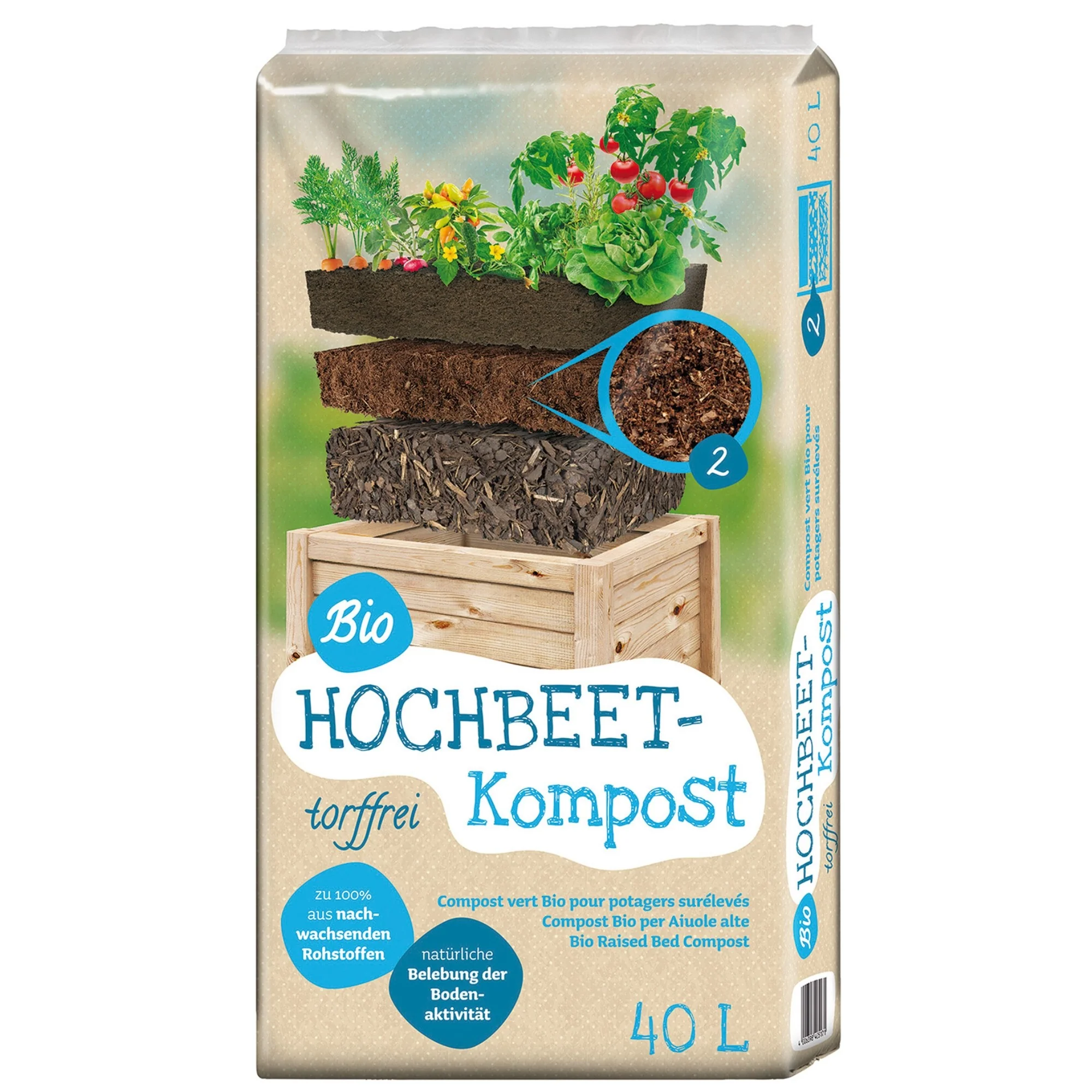 Floragard Bio Hochbeet Kompost - Image 3