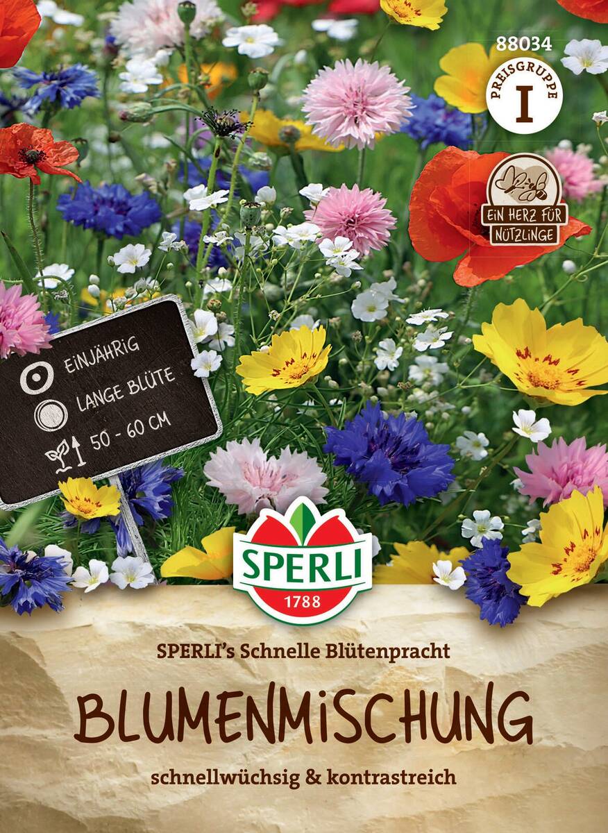 SPERLI Blumen-Samen "Schnelle Blütenpracht"