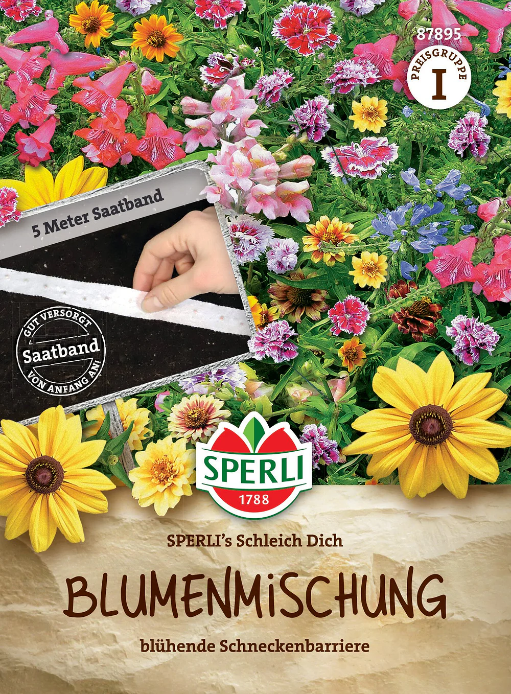SPERLI Blumensamen "Schleich Dich", Saatband
