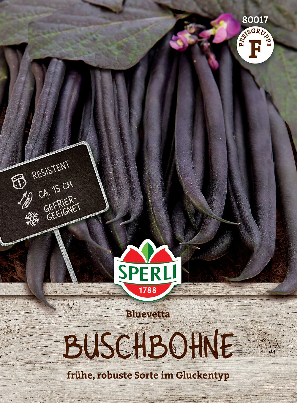 SPERLI Buschbohnen-Samen 'Bluevetta'