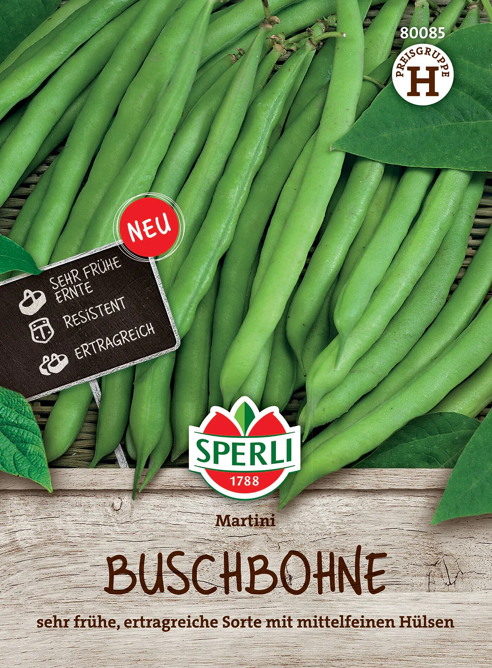 SPERLI Buschbohnen-Samen 'Martini'