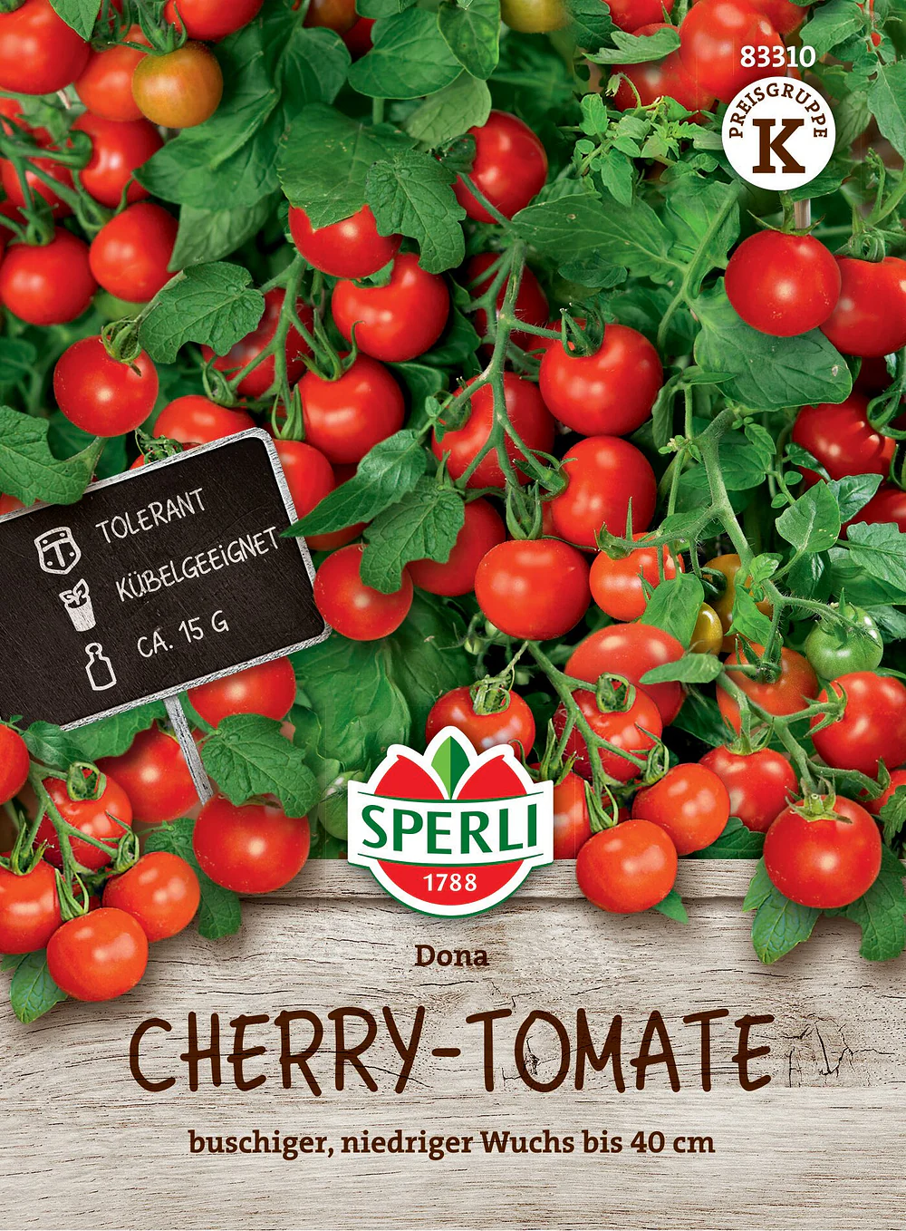 SPERLI Cherrytomaten-Samen 'Dona', F1