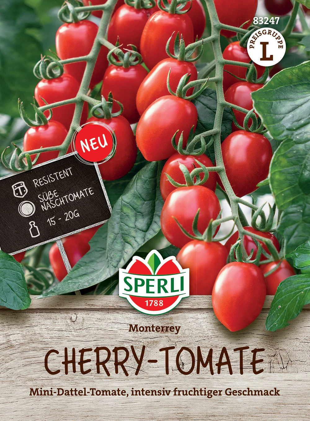 SPERLI Cherrytomaten-Samen 'Monterrey', F1