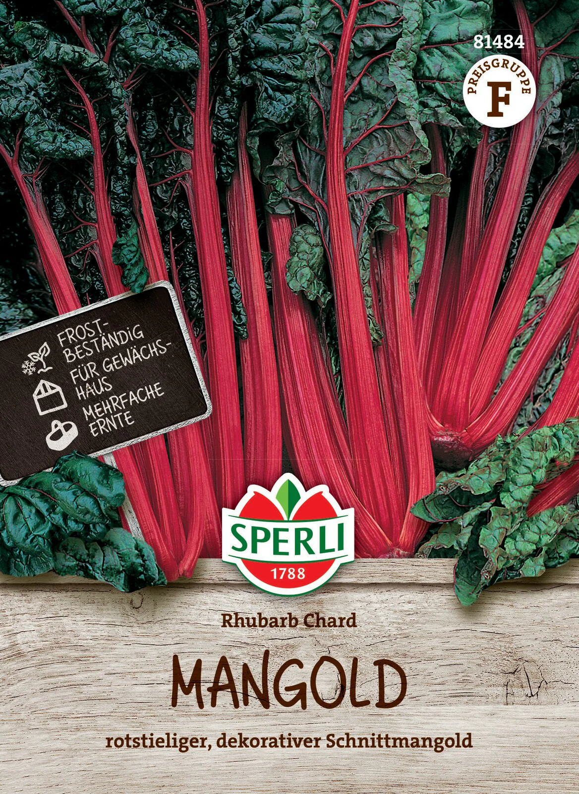 SPERLI Mangold-Samen 'Rhubarb Chard'