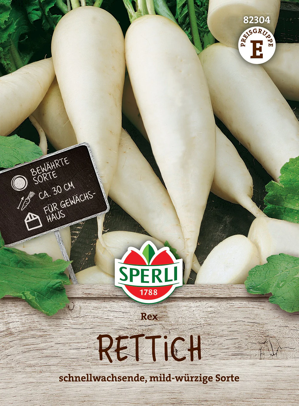 SPERLI Rettich-Samen 'Rex'