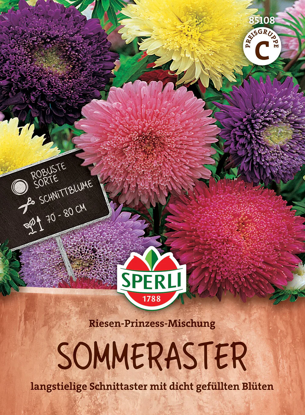 SPERLI Sommeraster-Samen "Riesen-Prinzess-Mischung"