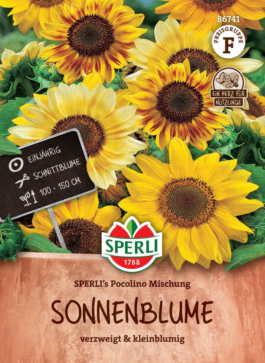 SPERLI Sonnenblumen-Samen "Pocolino Mischung"
