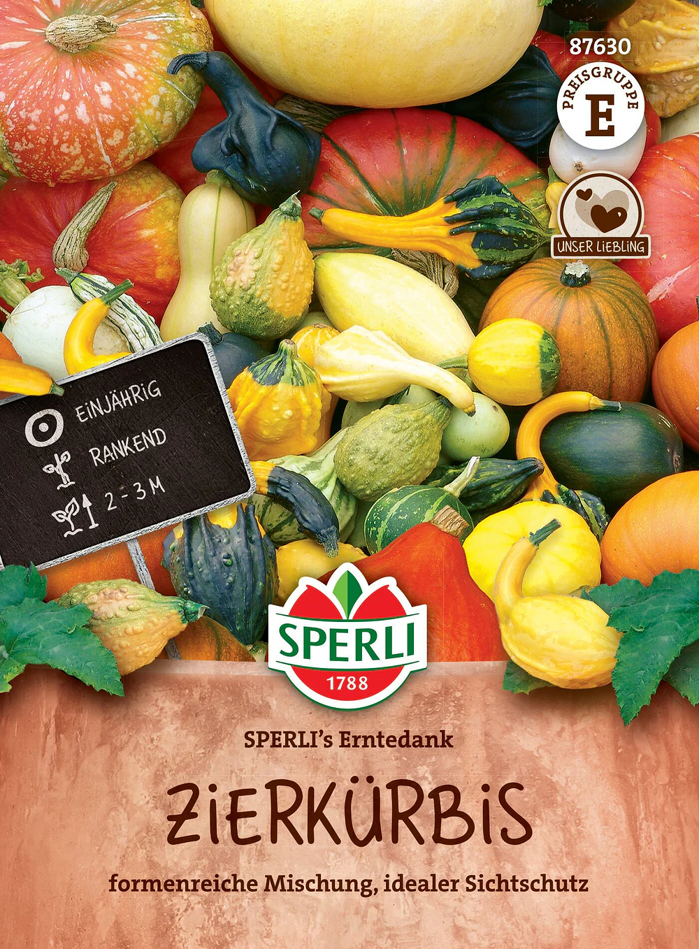 SPERLI Zierkürbis-Samen 'Erntedank'