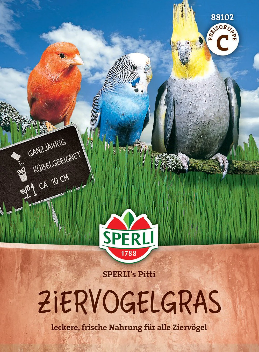 SPERLI Ziervogelgras-Samen 'Pitti'